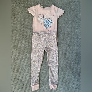 Carters pink fairy pajamas. Size 4T